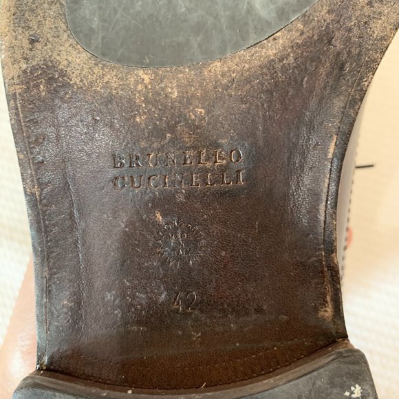 Brunello Cucinelli Mens' Derby Dress Shoes - Picture 7 of 7